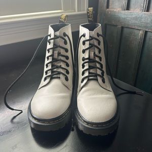 Doc Martins the color is black have been worn barley almost brand new